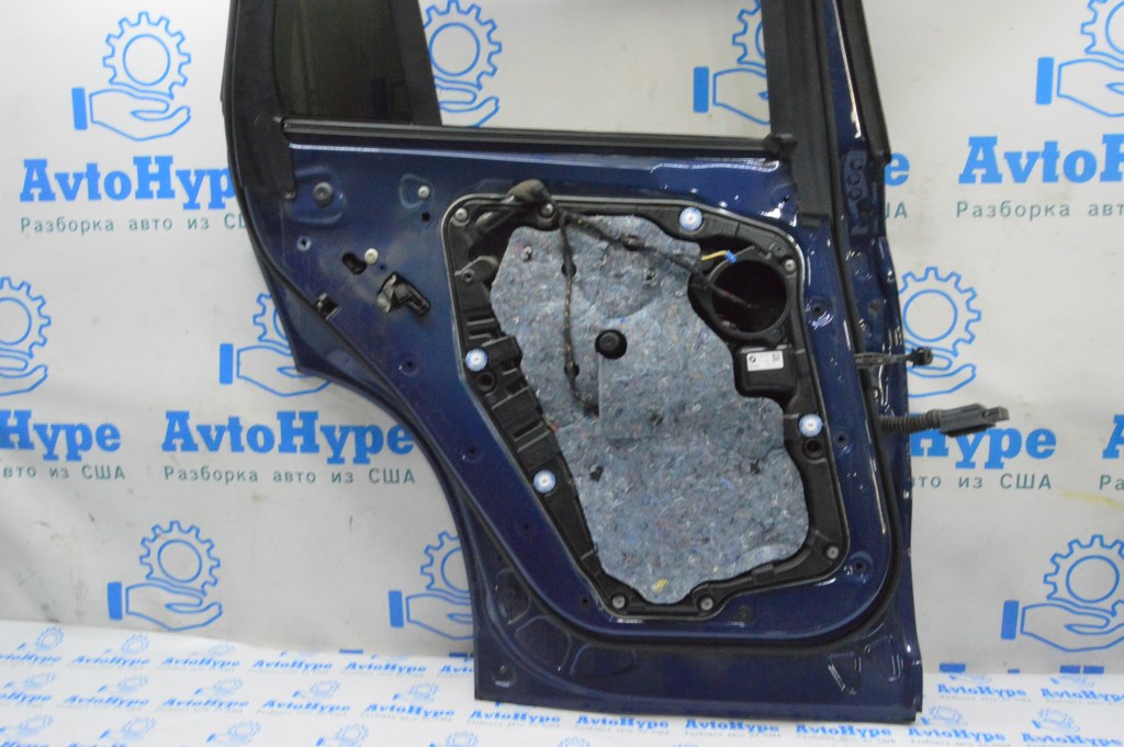 Дверь голая задняя левая BMW X3 G01 18-23 (02) цвет phytonic-blau metallic — фото 3