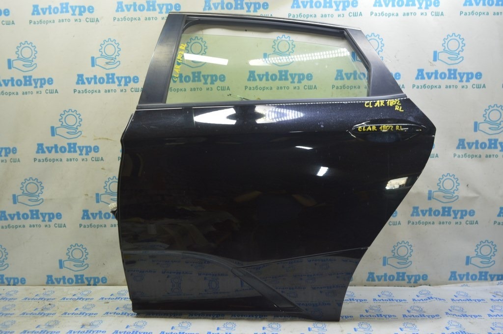 Дверь голая задняя левая Honda Clarity 18-21 usa, алюминий, черный NH-731P (02)