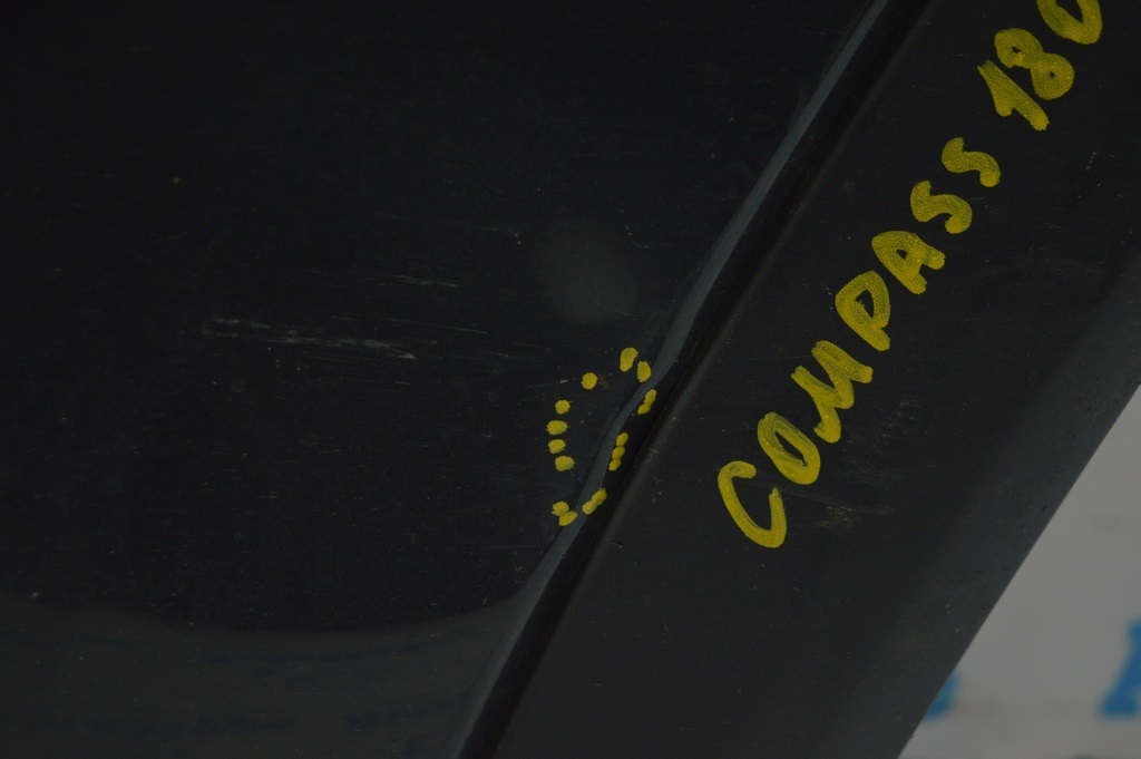 Дверь голая задняя левая Jeep Compass 17- графит (01) тычка в цвет — фото 3