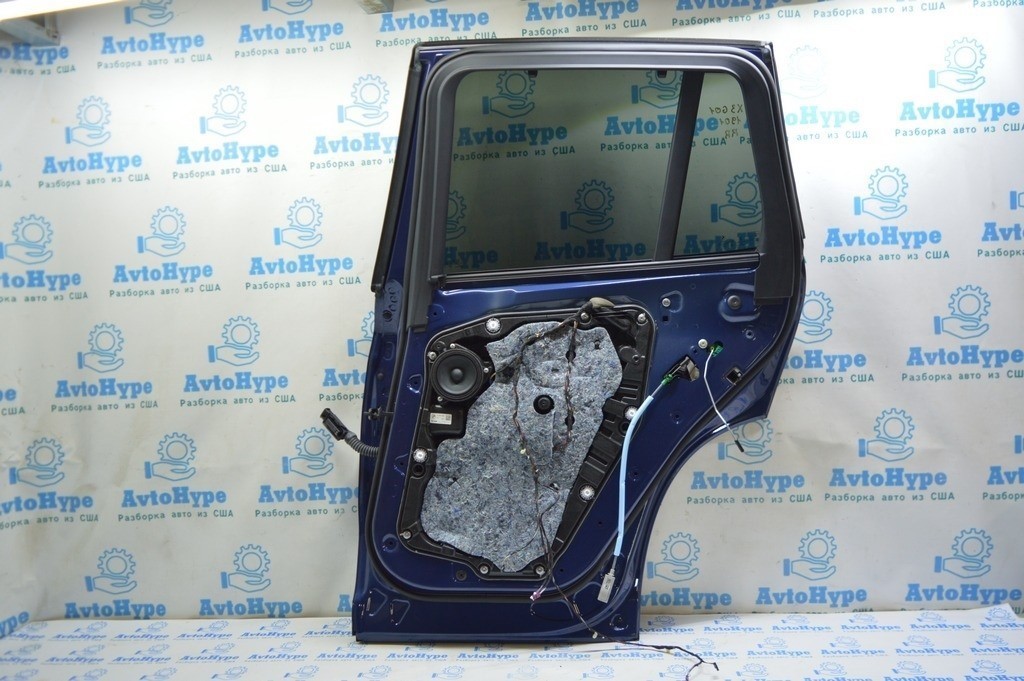 Дверь голая задняя правая BMW X3 G01 18-21 (01) цвет phytonic-blau metallic — фото 2