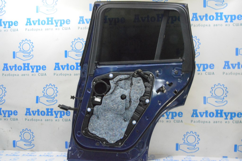 Дверь голая задняя правая BMW X3 G01 18-21 (02) цвет phytonic-blau metallic — фото 3