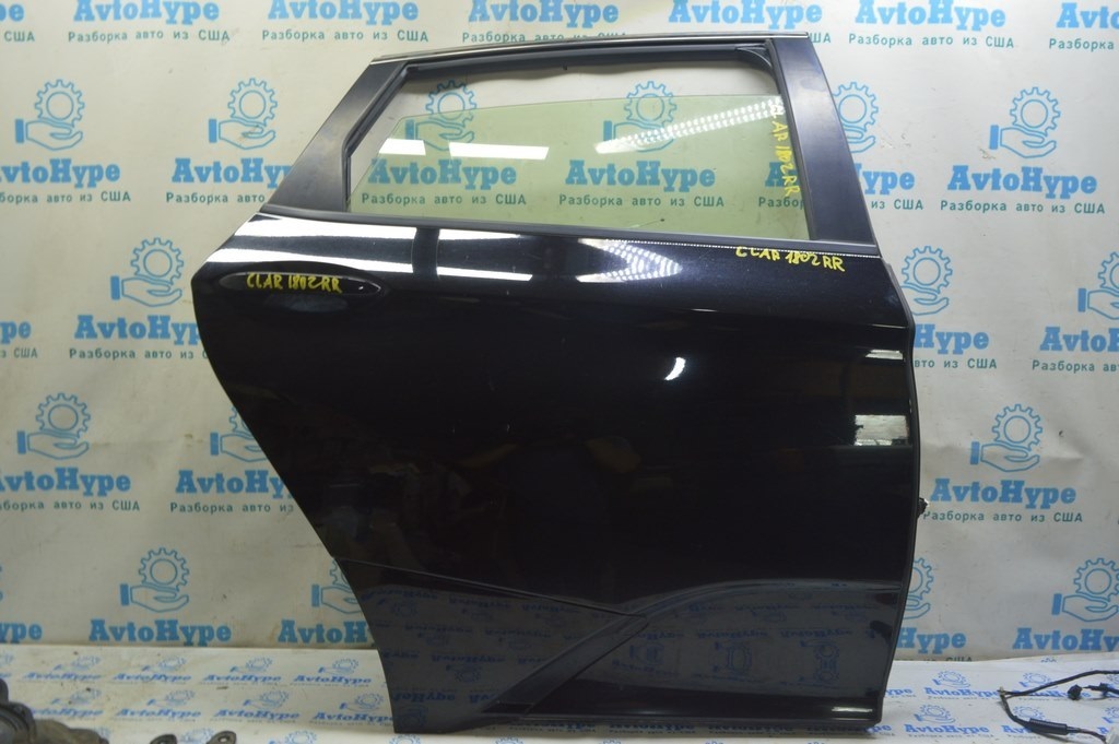 Дверь голая задняя правая Honda Clarity 18-21 usa, алюминий черный NH-731P (02)