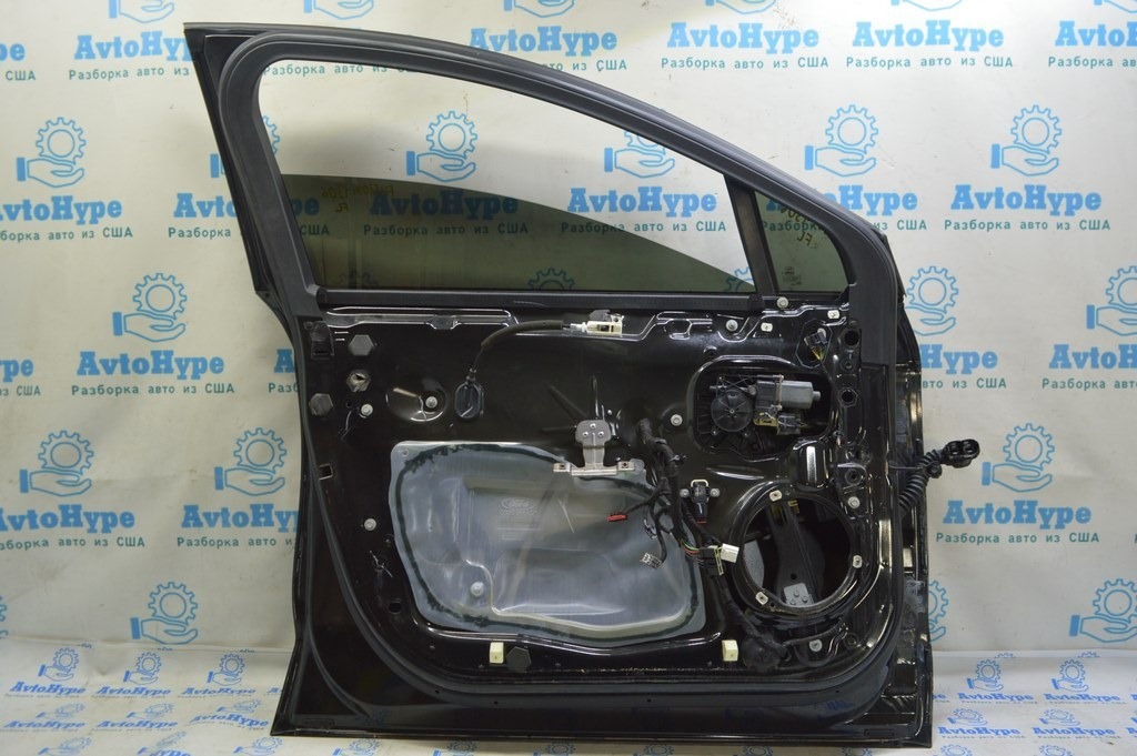 Дверь в сборе передняя левая Ford Fusion mk5 13-20 черный UH (06) без зеркала и карты — фото 3