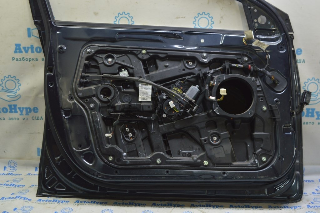 Дверь в сборе передняя левая Hyundai Sonata 11-15 (01) цвет T3U без зеркала и стеклопод. — фото 4