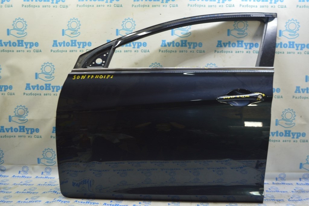 Дверь в сборе передняя левая Hyundai Sonata 11-15 (01) цвет T3U без зеркала и стеклопод.