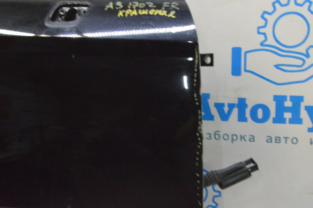Дверь в сборе передняя правая Audi A3 8V 15-20 4d, 5d keyless (02) черный LY9B крашена — фото 3