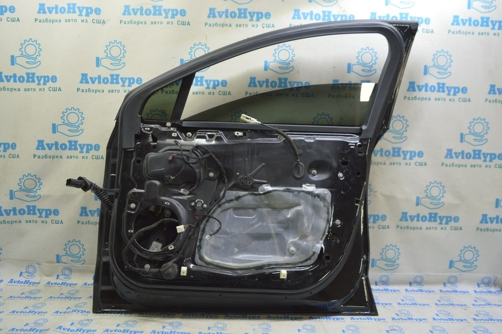 Дверь в сборе передняя правая Ford Fusion mk5 13-20 черный UH (06) без зеркала и карты — фото 3