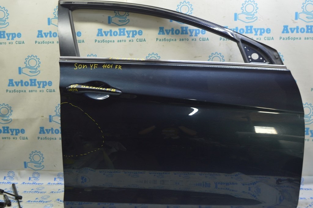 Дверь в сборе передняя правая Hyundai Sonata 11-15 (01) цвет T3U под покрас