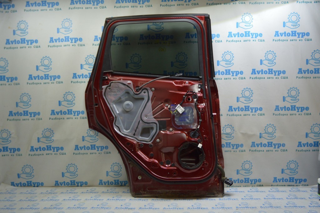 Дверь в сборе задняя левая Ford Escape MK3 13- красная (10) — фото 4