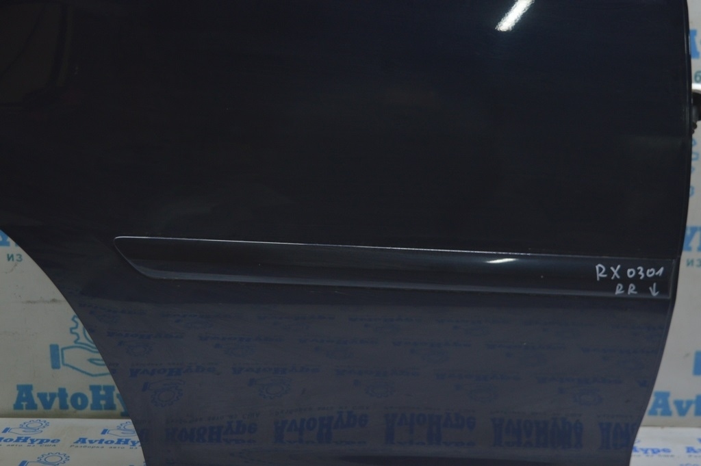 Дверь в сборе задняя правая Lexus RX300 RX330 RX350 RX400h 04-09 (01) в цвет ,синяя — фото 3