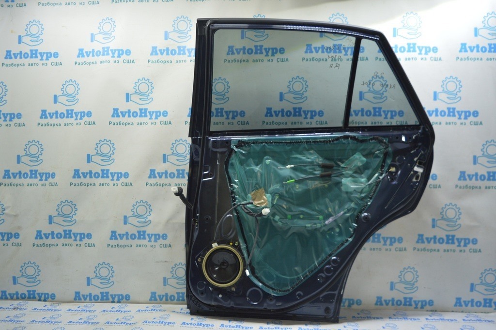 Дверь в сборе задняя правая Lexus RX300 RX330 RX350 RX400h 04-09 (01) в цвет ,синяя — фото 2
