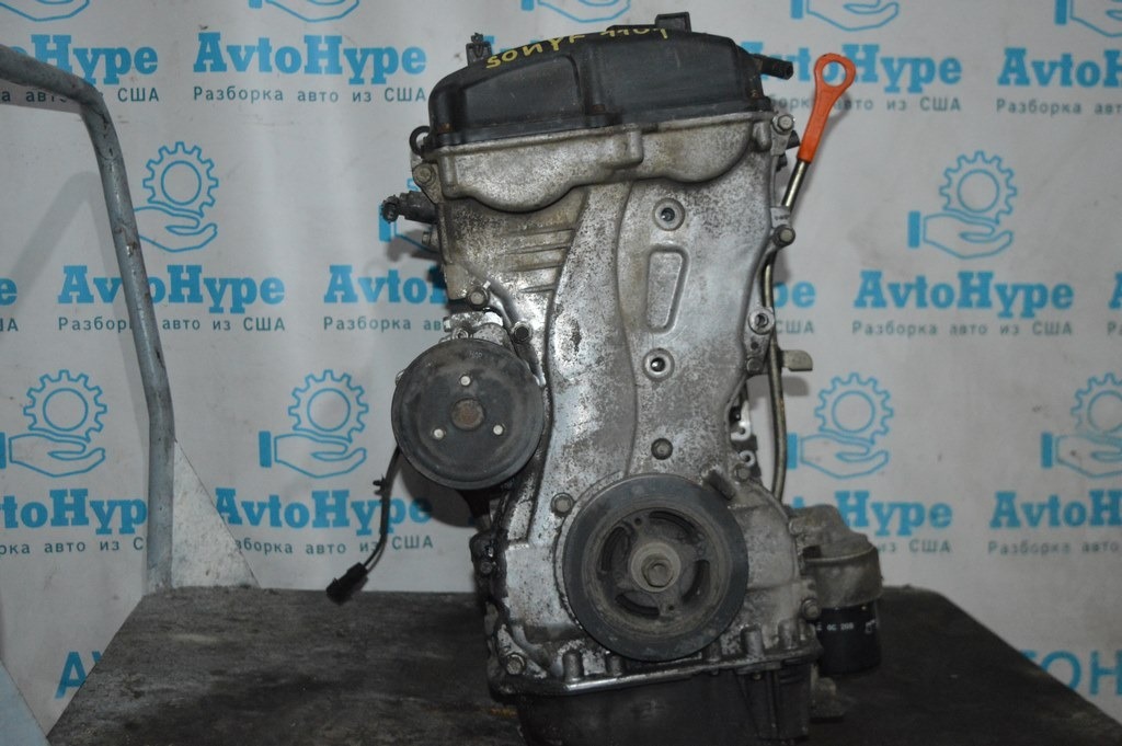 Двигатель Hyundai Sonata 11-12 2.4 G4KJ 70к (01) — фото 4