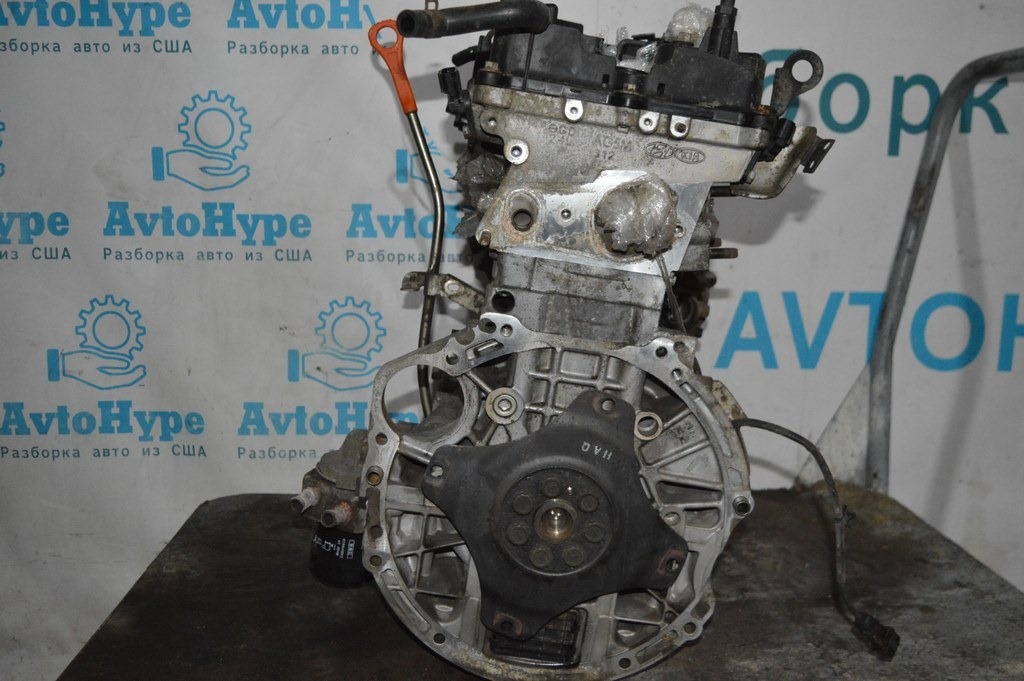 Двигатель Hyundai Sonata 11-12 2.4 G4KJ 70к (01) — фото 2