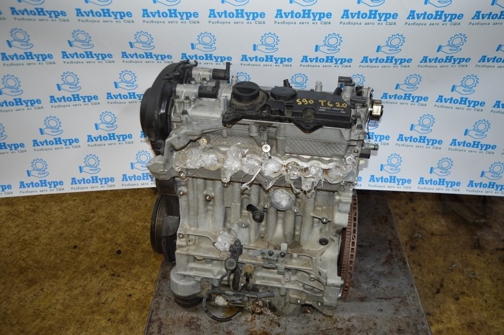 Двигатель Volvo S90 16- XC90 16-  B4204T27 2.0T (01)