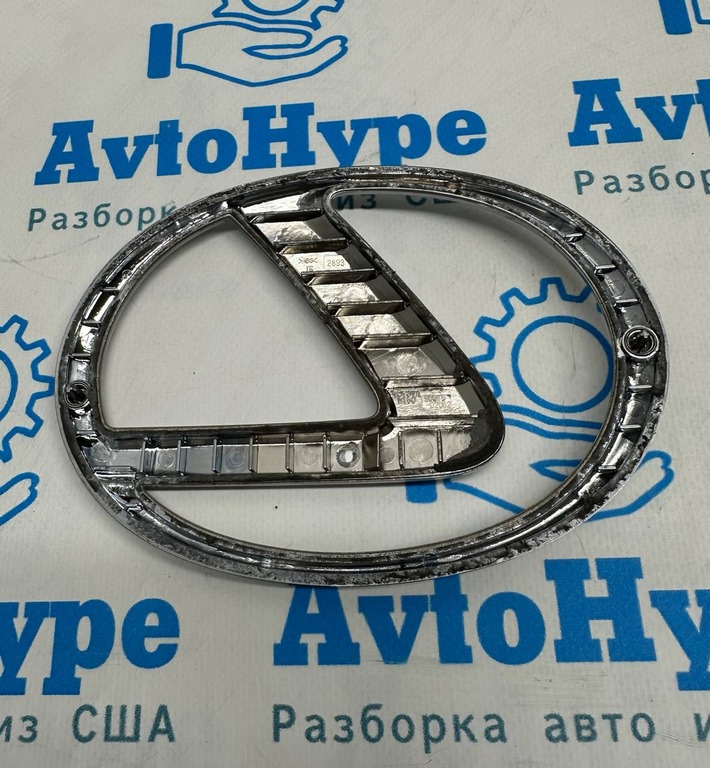 Эмблема логотип решетки радиатора grill Lexus GS300 GS350 GS430 06-11 — фото 2