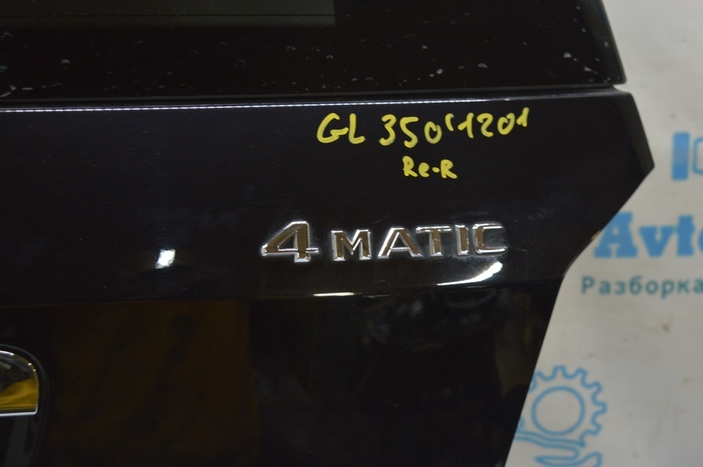 Эмблема надпись 4 MATIC двери багажника Mercedes X164 GL 07-12