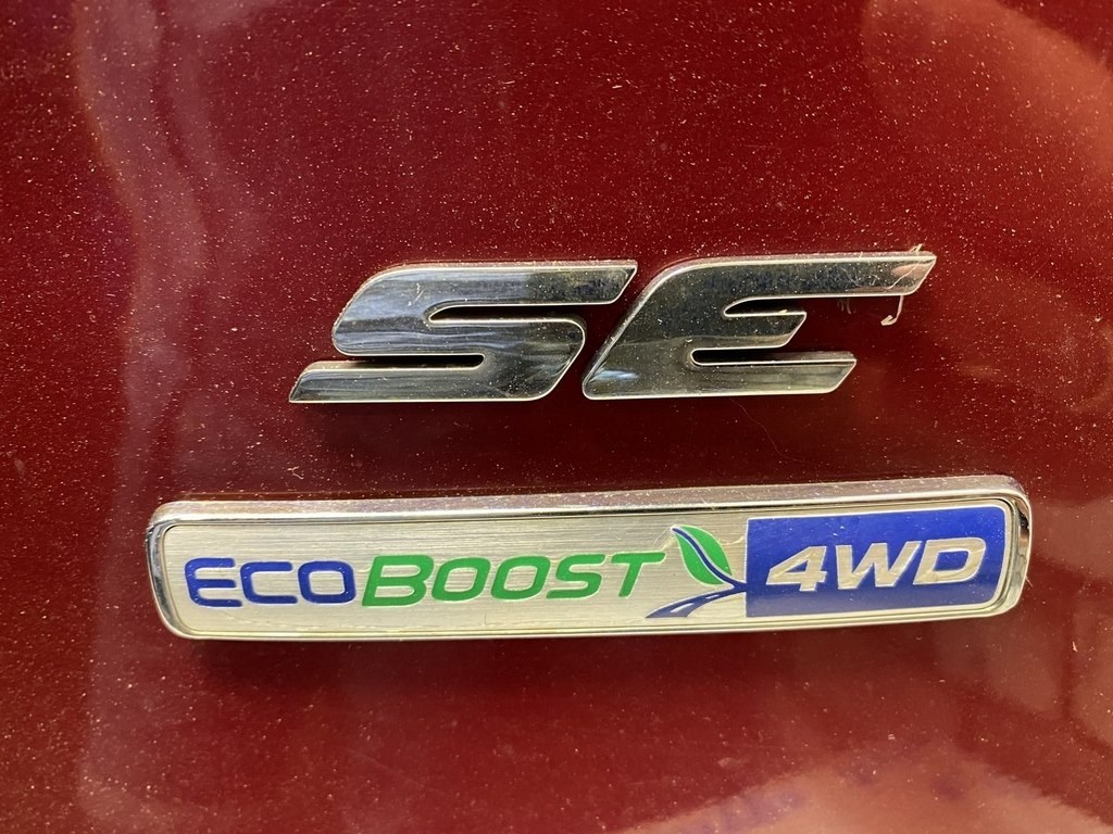 Эмблема надпись Ecoboost awd крышки багажника Ford Escape MK3 13-