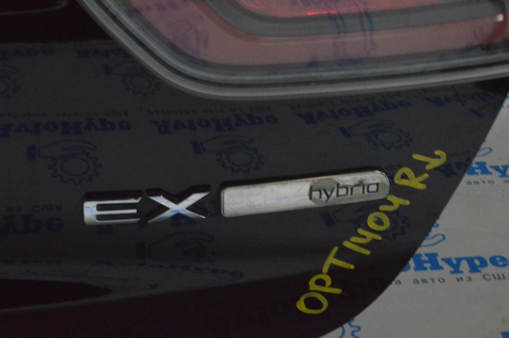Эмблема надпись EX eco hybrid крышки багажника Kia Optima 11-15