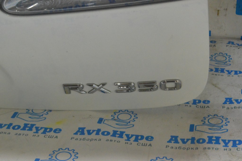 Эмблема надпись RX350 двери багажника Lexus RX350 10-15 — фото 2