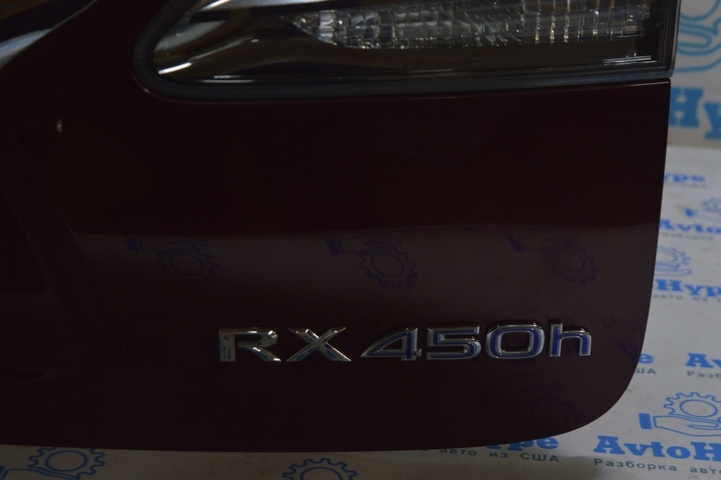 Эмблема надпись RX450h двери багажника Lexus RX450h 10-15