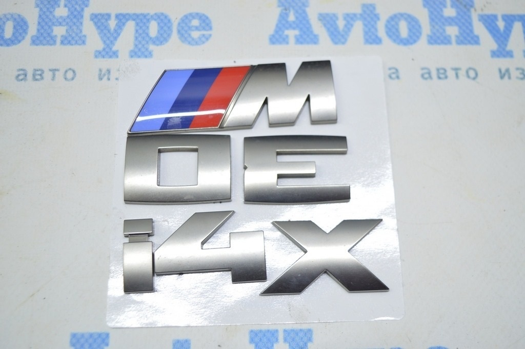 Эмблема надпись X3 крышки багажника BMW X3 G01 18- — фото 2