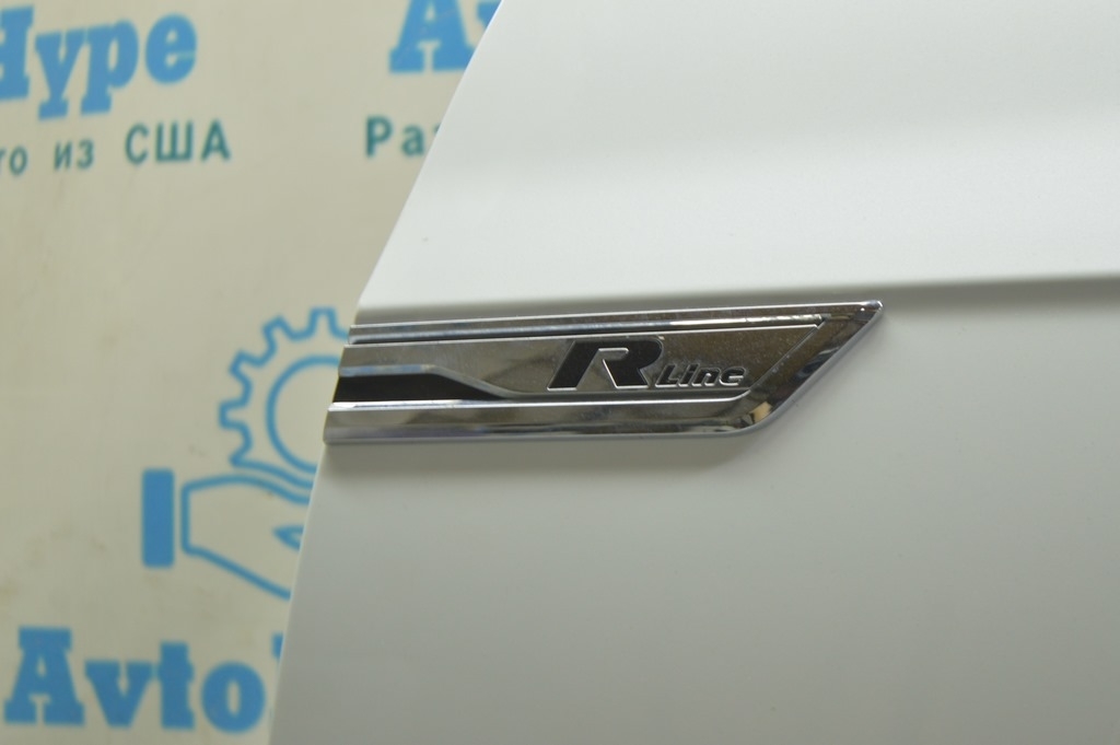 Эмблема RLine двери перед лев VW Touareg 18- хром