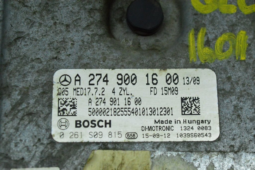 Engine Brain Box Control Unit Блок ECU компьютер двигателя Mercedes GLC X253 2015-2021 (01) — фото 2