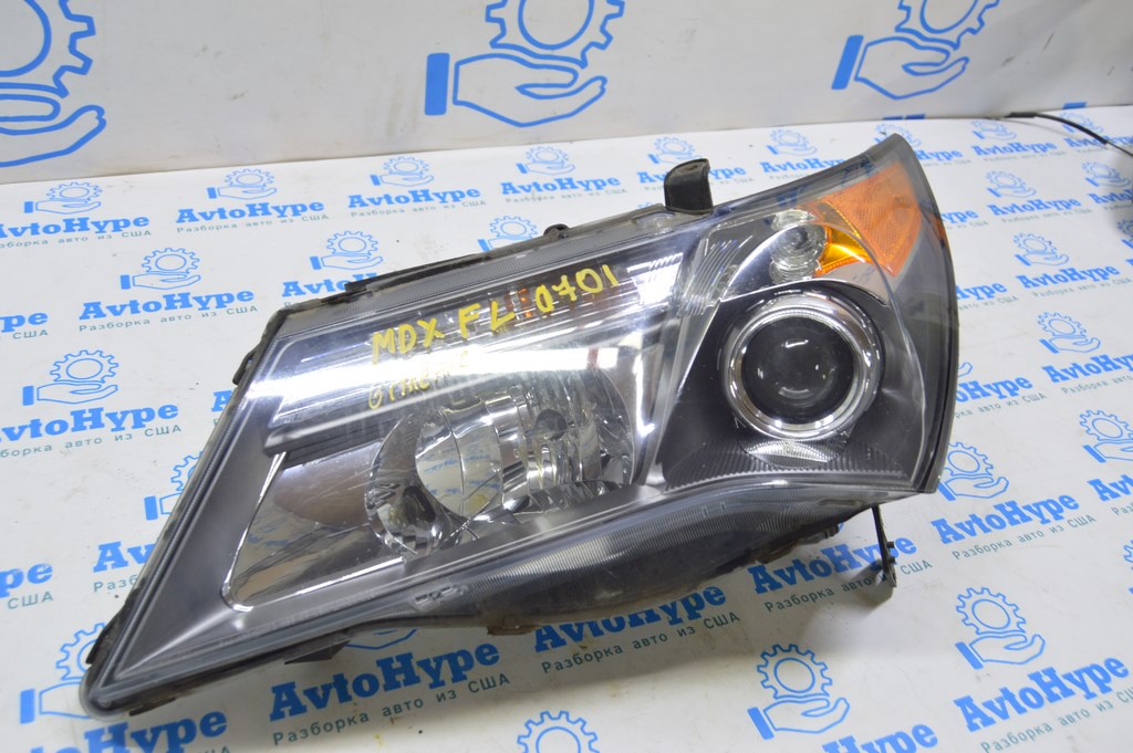 Фара передняя левая Acura MDX 07-09 ксенон (01) в плёнке