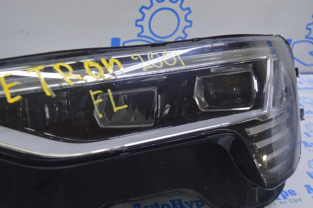 Фара передняя левая Audi E-Tron (Q8) GEN 18-23 LED (01) европа без блоков — фото 2