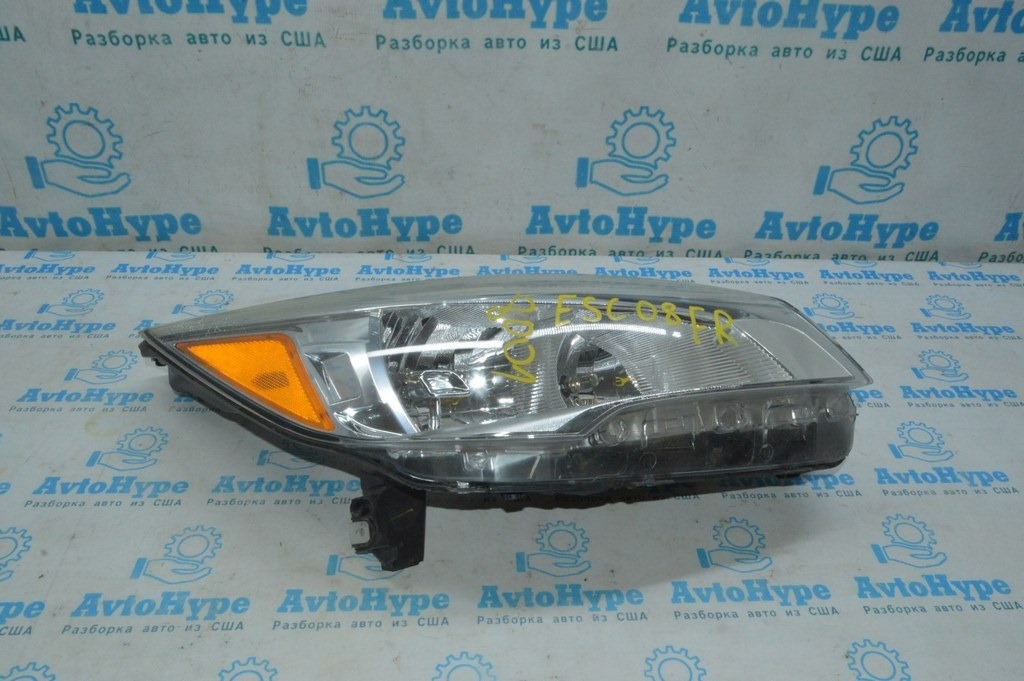 Фара передняя левая Ford Escape MK3 13-15 дорест галоген (08) сломано 2 крепления