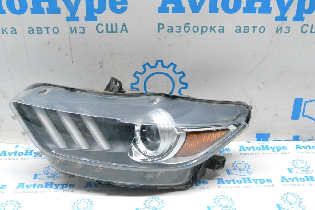 Фара передняя левая Ford Mustang mk6 15- ксенон (03) без блока розжига