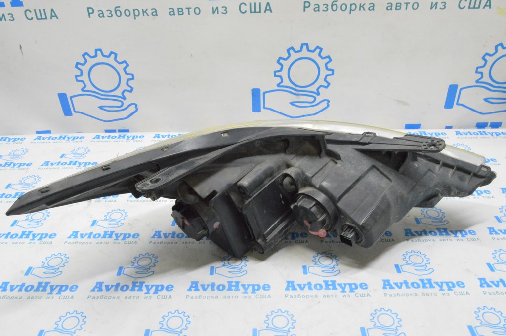 Фара передняя левая голая Hyundai Sonata 11-15 галоген (02) под полировку — фото 4