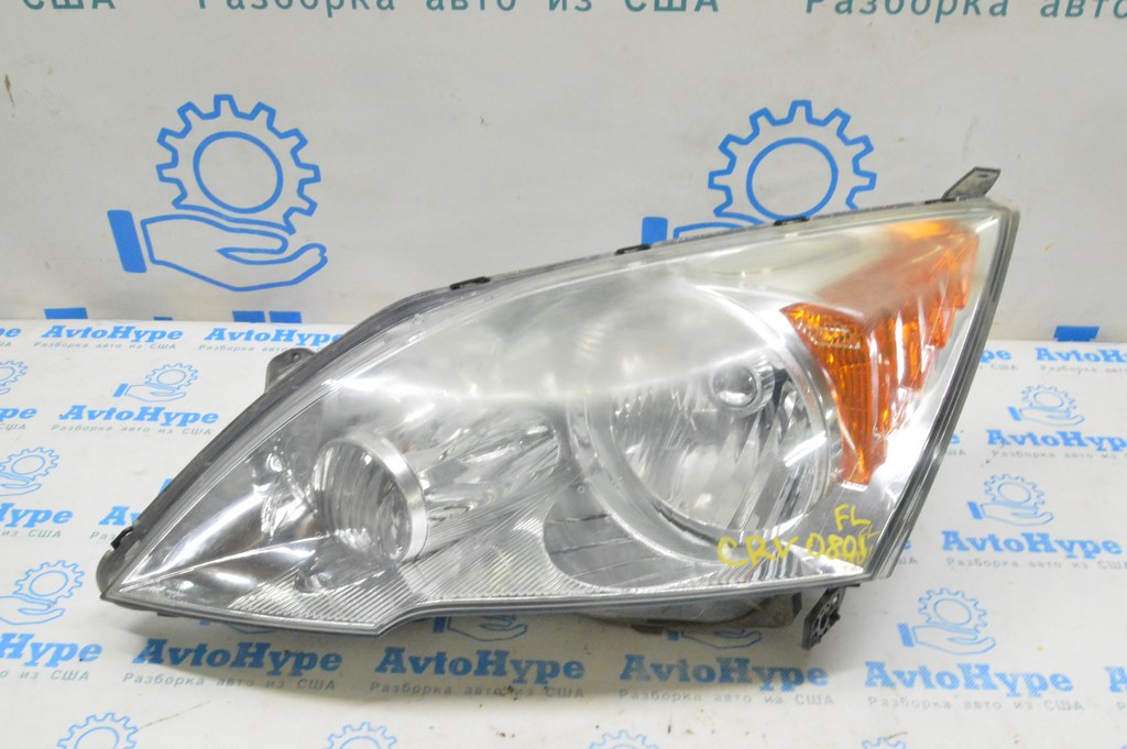 Фара передняя левая Honda CRV 07-11 галоген (01) под полировку