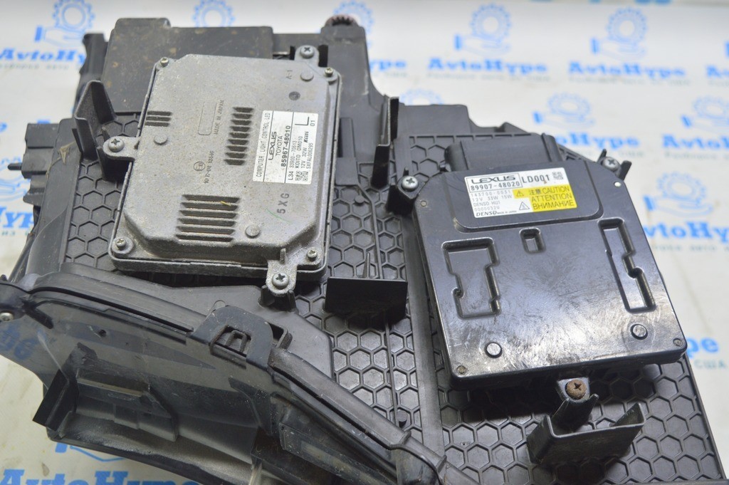 Фара передняя левая и правая в сборе Lexus RX350 RX450h 16-19 с AFS LED 3 линзы (01) — фото 4
