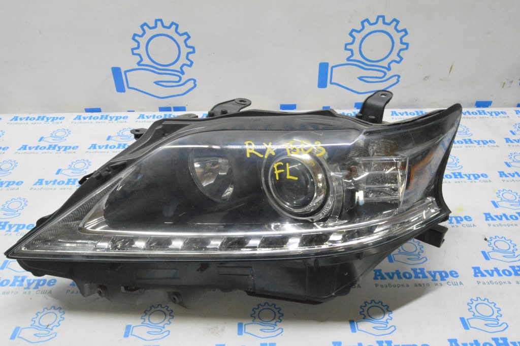 Фара передняя левая Lexus RX350 13-15 ксенон (03) деланная
