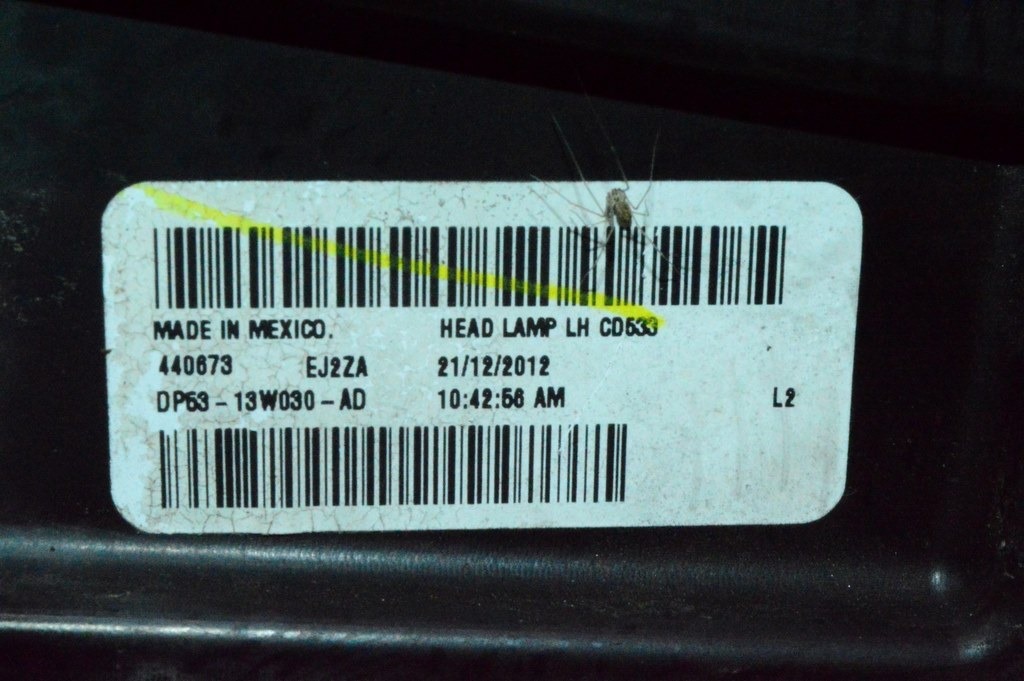 Фара передняя левая Lincoln MKZ 13-16 без блока розжига (04) DP53-13W030-AD деф.крепления — фото 4