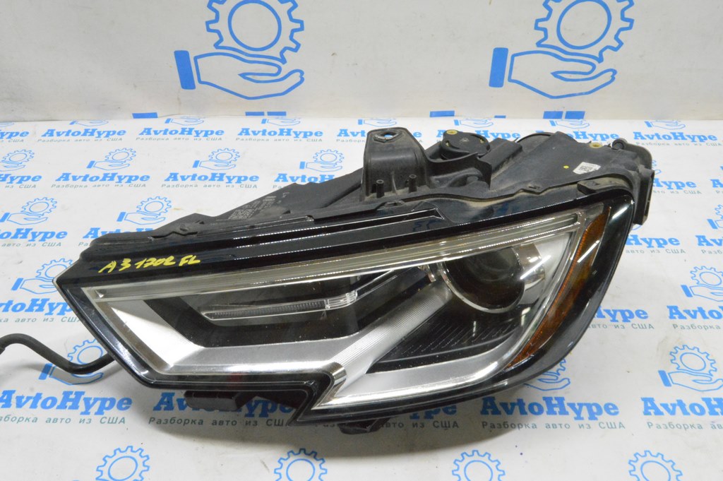 Фара передняя левая в сборе Audi A3 8V 17-20 xenon hid (02) с блоками