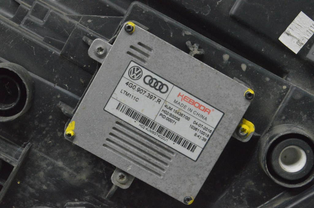 Фара передняя левая в сборе Audi A3 8V 17-20 xenon hid (02) с блоками — фото 4