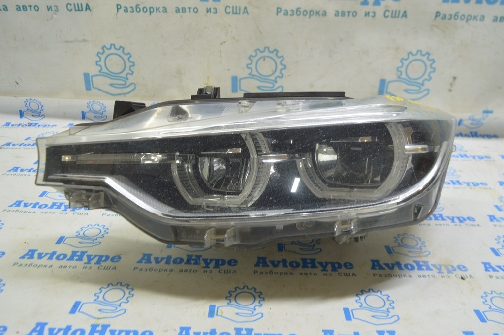 Фара передняя левая в сборе BMW 3 F30 16-18 LED (02) песок — фото 3