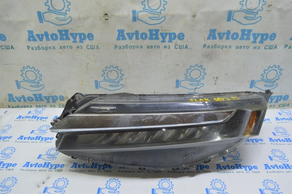 Фара передняя левая в сборе Honda Clarity 18-19 usa LED (02) деф. корпуса