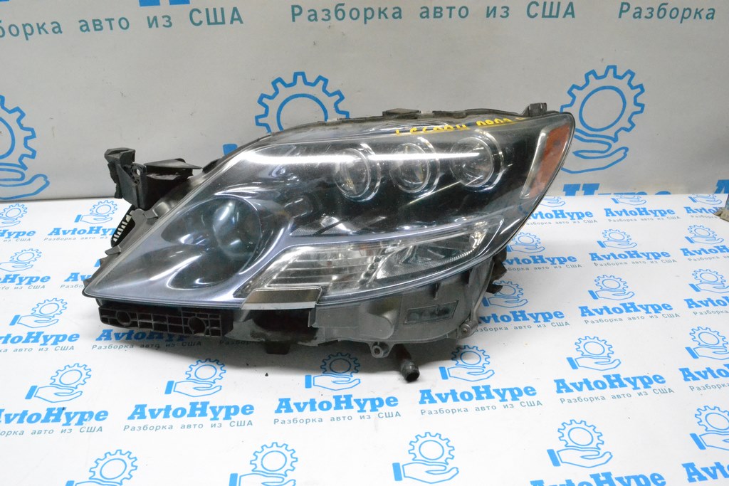 Фара передня ліва в зборі Lexus LS600H 07-09 LED adaptive під омив фар (02)