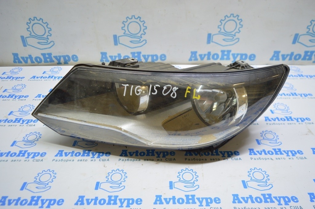 Фара передняя левая VW Tiguan 12-17 (08) топляк