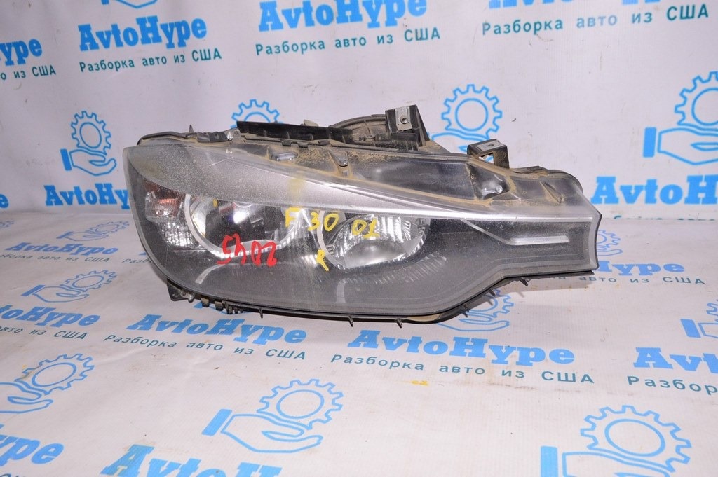 Фара передняя правая BMW 3 F30 12-15 галоген с креплением (01)