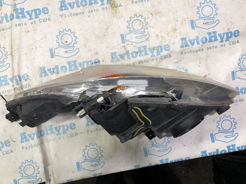 Фара передняя правая Ford C-max MK2 13-16 (01) сильный дефект ,на зч,стекло и корпус разломан — фото 2