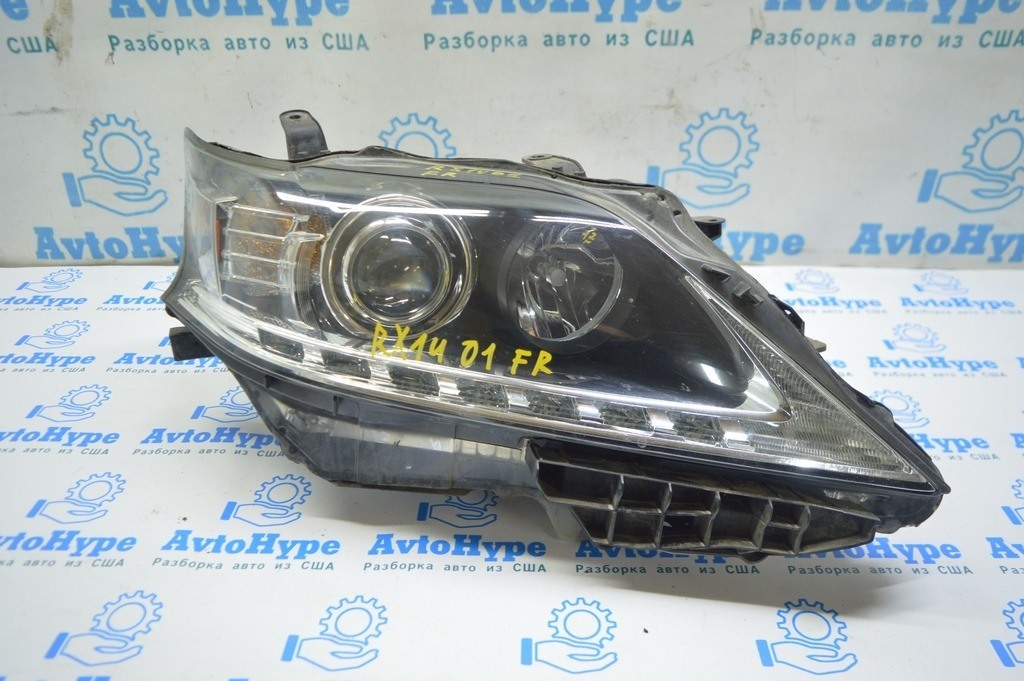 Фара передняя правая Lexus RX350 13-15 ксенон (01)