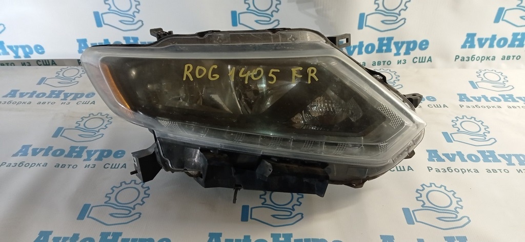 Фара передняя правая Nissan Rogue 14-16 галоген (05)