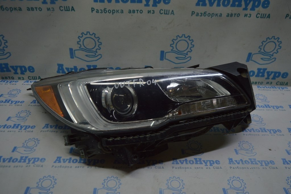 Фара передняя правая Subaru Outback 15-17 голая,дорест, галоген, темная (04)