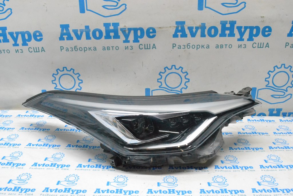 Фара передняя правая Toyota C-HR 20-22 LED 81185-F4280 (01) без блока розжига