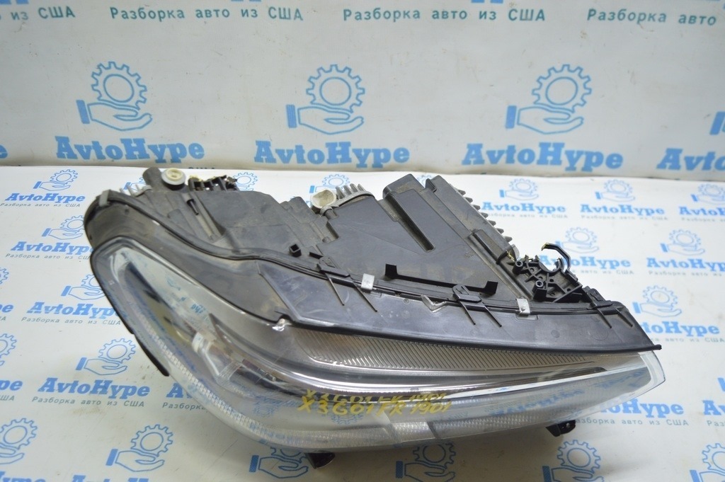 Фара передняя правая в сборе BMW X3 G01 X4 G02 18-21 LED ADAPTIVE (01) деф.2 креплений — фото 2