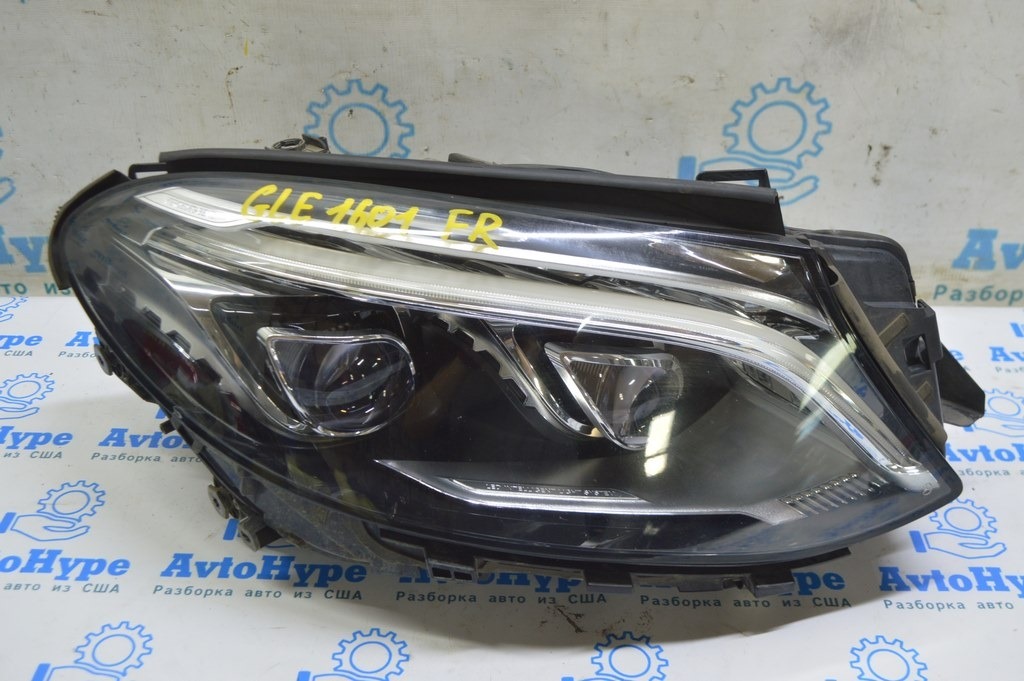 Фара в сборе передняя правая Mercedes GLE-class C292 12-19 LED (01)